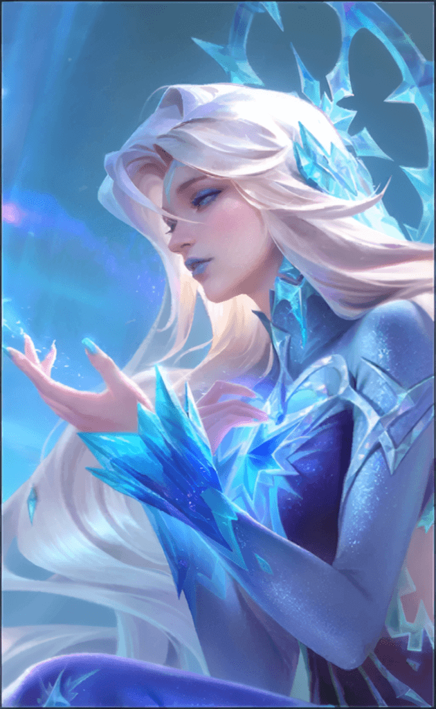 Aurora portrait